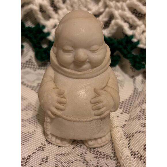 Vintage Italian Gino Ruggeri Resin Monk Figurine Religious Collection Italy - Picture 2 of 6